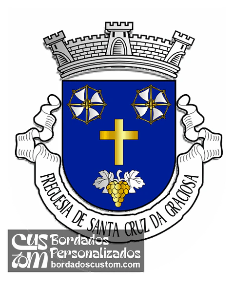 Emblema Bordado Freguesia de Santa Cruz da Graciosa (Santa Cruz da Graciosa, Açores)
