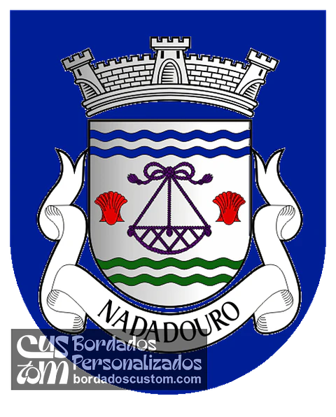 Emblema Bordado Freguesia de Nadadouro (Caldas da Rainha, Leiria)