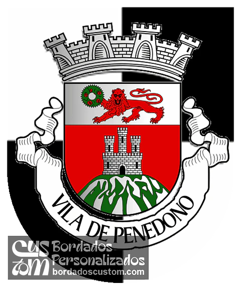 Emblema Bordado Município de Penedono (Viseu)