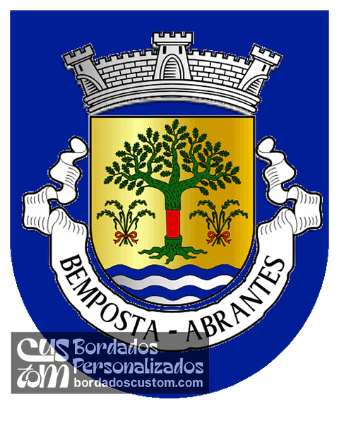 Emblema Bordado Freguesia de Bemposta (Abrantes, Santarém)