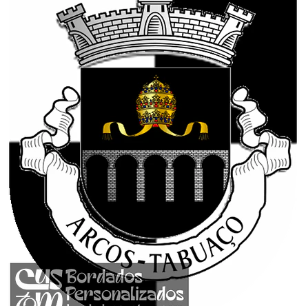 Emblema Bordado Freguesia de Arcos (Tabuaço, Viseu) 1