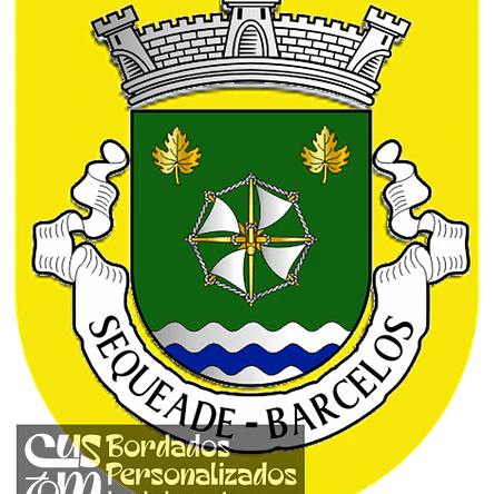 Emblema Bordado Antiga Freguesia de Sequeade (Barcelos, Braga) 1