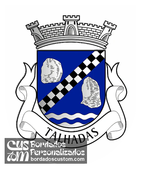 Emblema Bordado Freguesia de Talhadas (Sever do Vouga, Aveiro)
