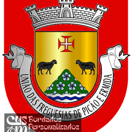 Emblema Bordado Freguesia de Picão e Ermida (Castro Daire, Viseu) 1