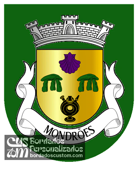 Emblema Bordado Freguesia de Mondrões (Vila Real, Vila Real)