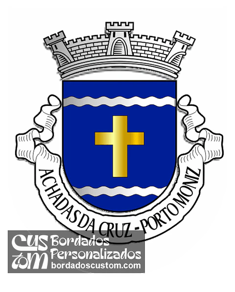 Emblema Bordado Freguesia de Achadas da Cruz (Porto Moniz, Madeira)