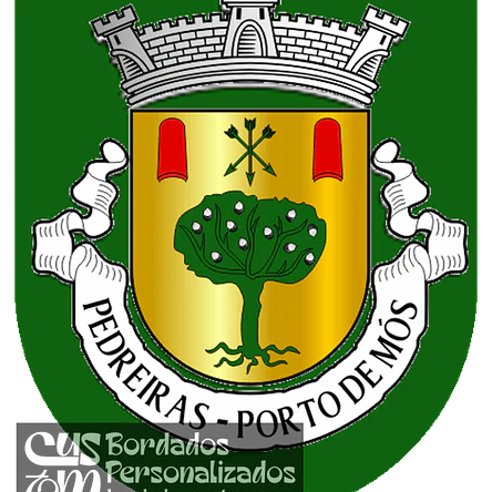 Emblema Bordado Freguesia de Pedreiras (Porto de Mós, Leiria) 1