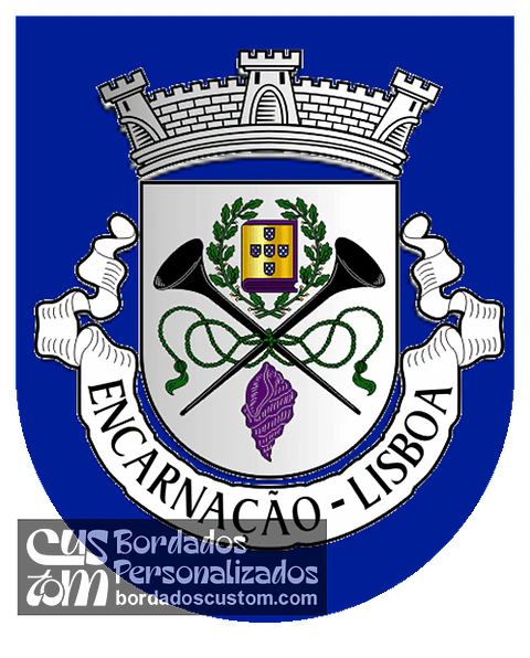 Emblema Bordado Antiga Freguesia de Encarnação (Lisboa, Lisboa)