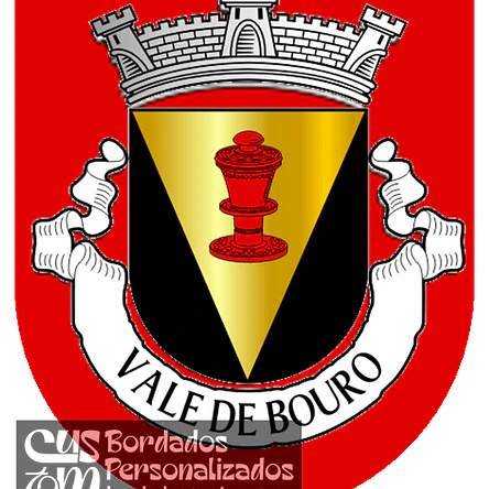 Emblema Bordado Freguesia de Vale de Bouro (Cabeceiras de Basto, Braga) 1