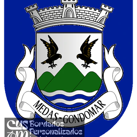 Emblema Bordado Antiga Freguesia de Medas (Gondomar, Porto) 1