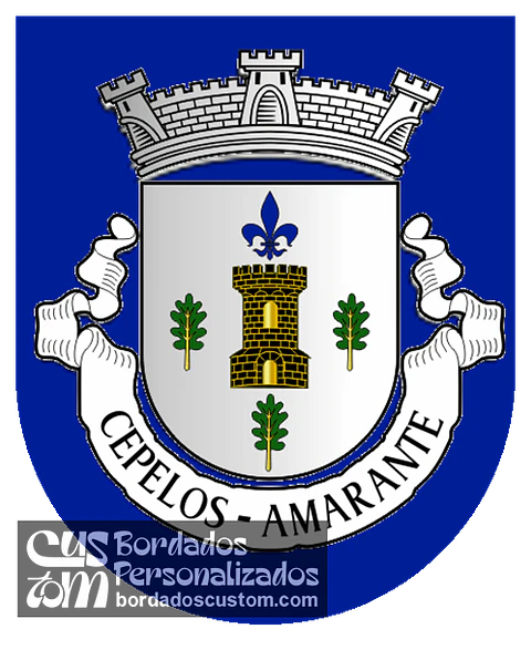 Emblema Bordado Antiga Freguesia de Cepelos (Amarante, Porto)