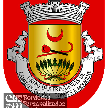Emblema Bordado Freguesia de Cambeses do Rio, Donões e Mourilhe (Montalegre, Vila Real) 1