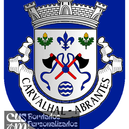 Emblema Bordado Freguesia de Carvalhal (Abrantes, Santarém) 1