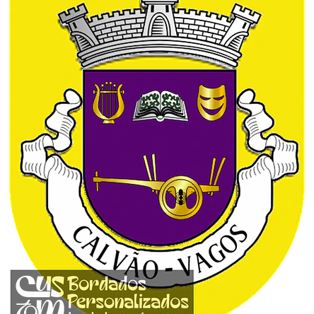Emblema Bordado Freguesia de Calvão (Vagos, Aveiro) 1