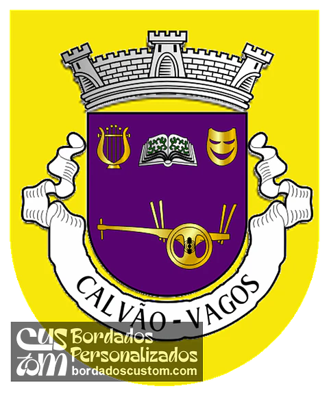 Emblema Bordado Freguesia de Calvão (Vagos, Aveiro)