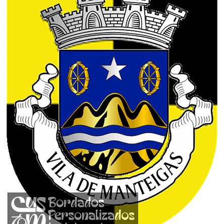 Emblema Bordado Município de Manteigas (Guarda) 1