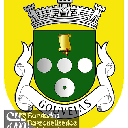Emblema Bordado Antiga Freguesia de Gouveias (Pinhel, Guarda) 1