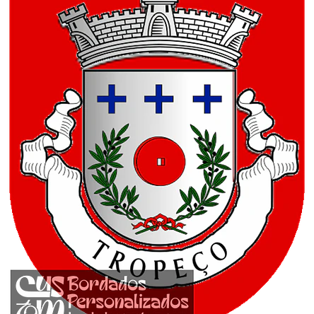 Emblema Bordado Freguesia de Tropeço (Arouca, Aveiro) 1