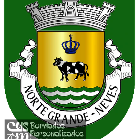 Emblema Bordado Freguesia de Norte Grande (Neves) (Velas, Açores) 1
