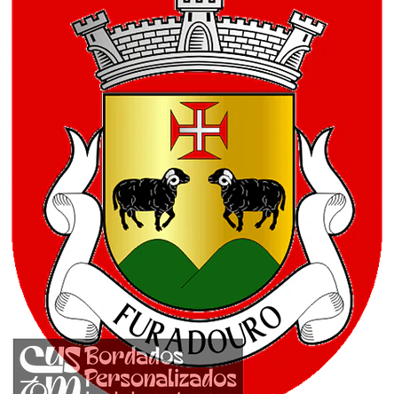 Emblema Bordado Freguesia de Furadouro (Condeixa-a-Nova, Coimbra) 1