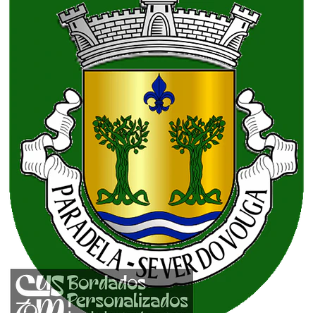 Emblema Bordado Antiga Freguesia de Paradela (Sever do Vouga, Aveiro) 1