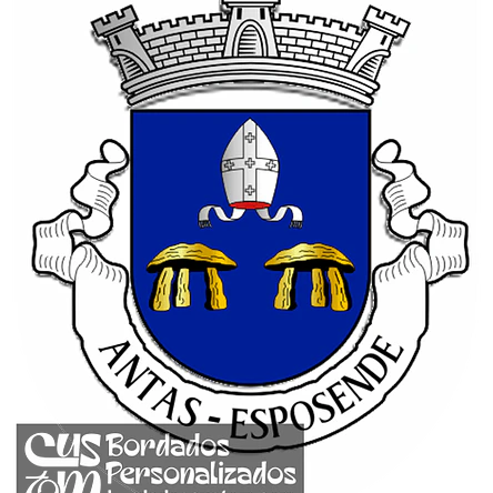 Emblema Bordado Freguesia de Antas (Esposende, Braga) 1