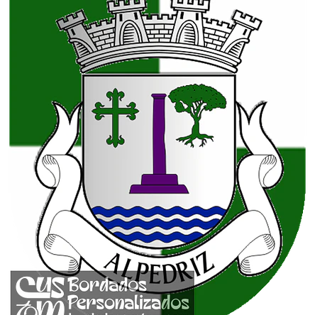 Emblema Bordado Antiga Freguesia de Alpedriz (Alcobaça, Leiria) 1