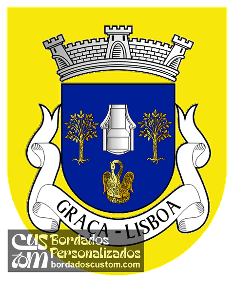 Emblema Bordado Antiga Freguesia de Graça (Lisboa, Lisboa)