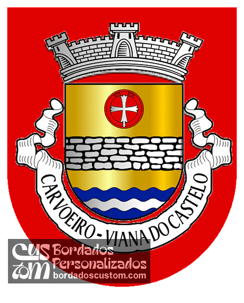 Emblema Bordado Antiga Freguesia de Carvoeiro (Viana do Castelo, Viana do Castelo)