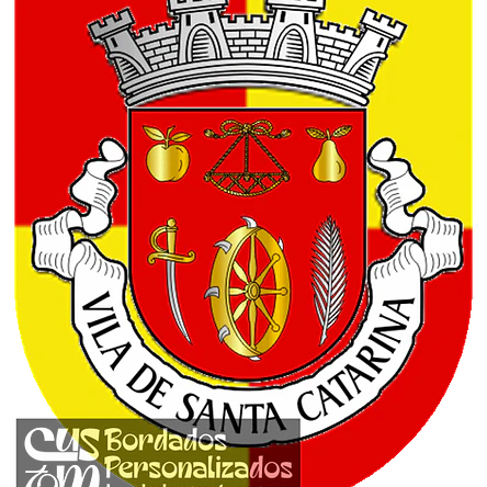 Emblema Bordado Freguesia de Santa Catarina (Caldas da Rainha, Leiria) 1