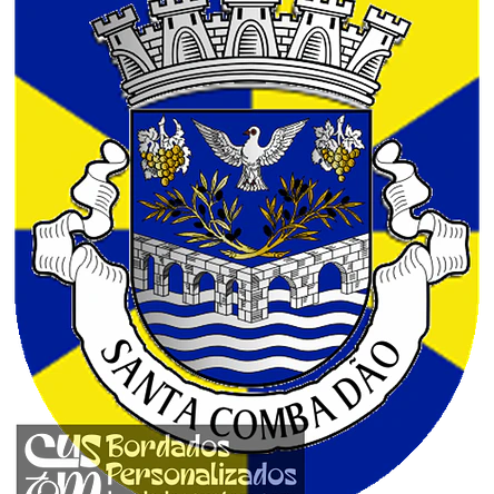 Emblema Bordado Município de Santa Comba Dão (Viseu) 1