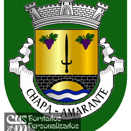 Emblema Bordado Antiga Freguesia de Chapa (Amarante, Porto) 1