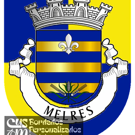 Emblema Bordado Antiga Freguesia de Melres (Gondomar, Porto) 1