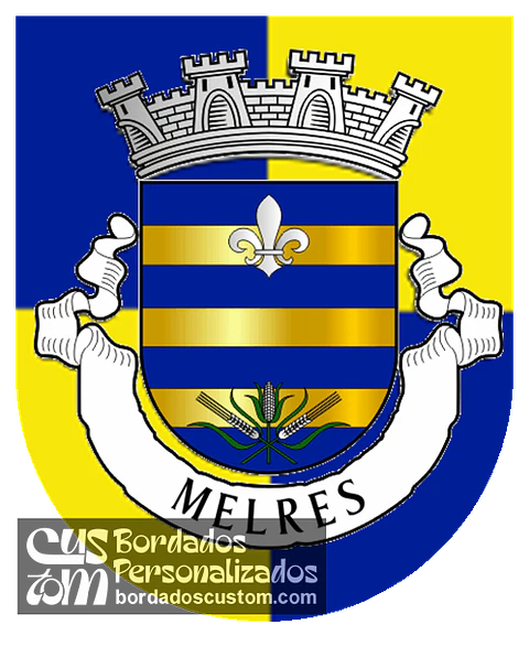 Emblema Bordado Antiga Freguesia de Melres (Gondomar, Porto)