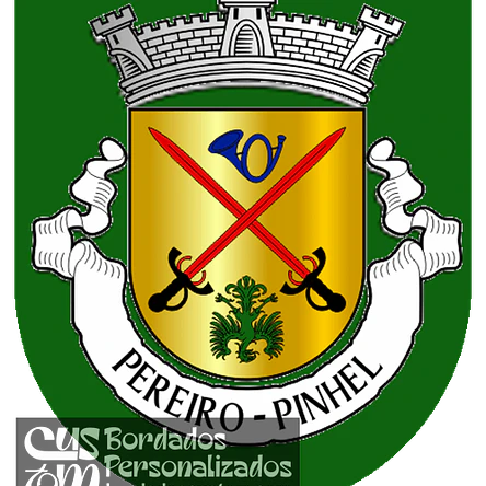Emblema Bordado Antiga Freguesia de Pereiro (Pinhel, Guarda) 1