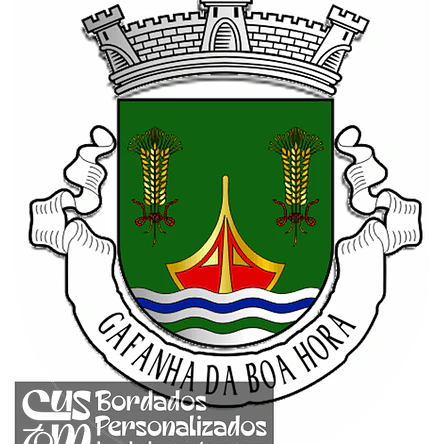 Emblema Bordado Freguesia de Gafanha da Boa Hora (Vagos, Aveiro) 1