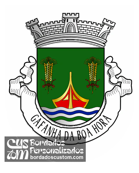 Emblema Bordado Freguesia de Gafanha da Boa Hora (Vagos, Aveiro)