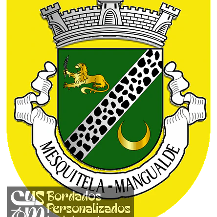 Emblema Bordado Antiga Freguesia de Mesquitela (Mangualde, Viseu) 1