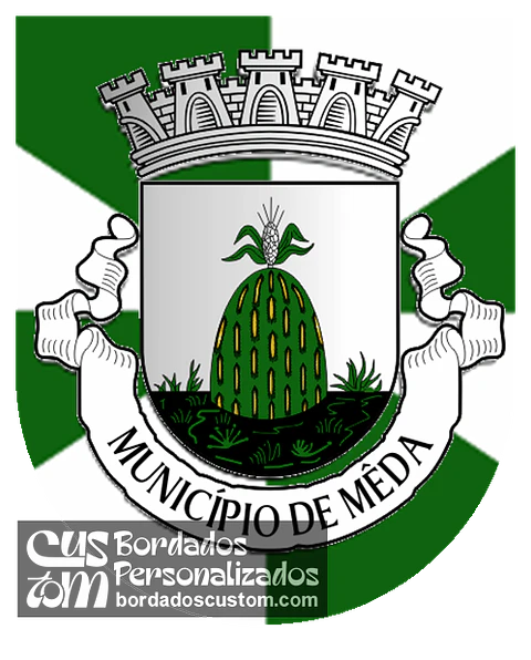 Emblema Bordado Município de Mêda (Guarda)