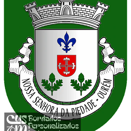 Emblema Bordado Freguesia de Ourém (Nossa Senhora da Piedade) (Ferreira do Zêzere, Santarém) 1