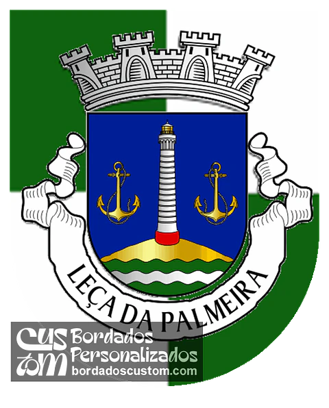 Emblema Bordado Antiga Freguesia de Leça da Palmeira (Matosinhos, Porto)