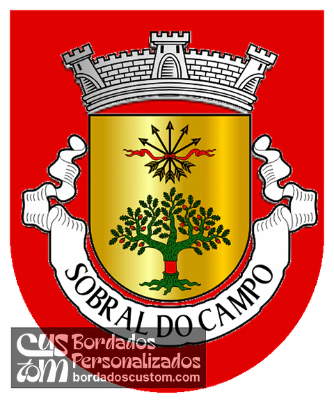 Emblema Bordado Antiga Freguesia de Sobral do Campo (Castelo Branco, Castelo Branco)