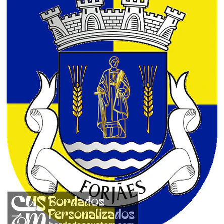 Emblema Bordado Freguesia de Forjães (Esposende, Braga) 1