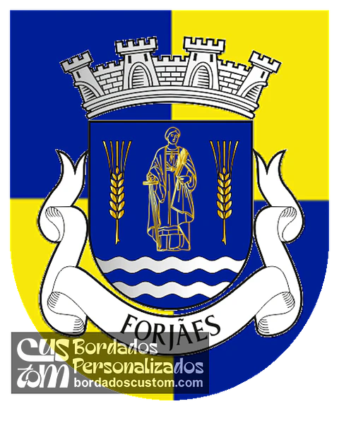 Emblema Bordado Freguesia de Forjães (Esposende, Braga)