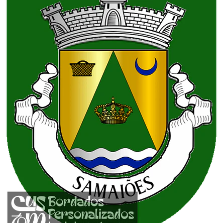 Emblema Bordado Antiga Freguesia de Samaiões (Chaves, Vila Real) 1