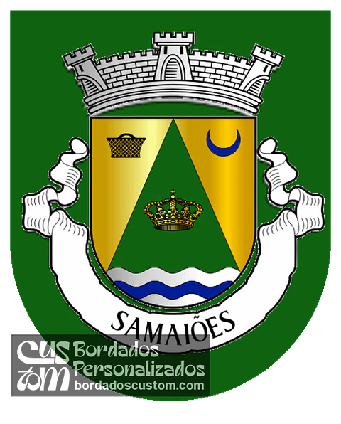 Emblema Bordado Antiga Freguesia de Samaiões (Chaves, Vila Real)