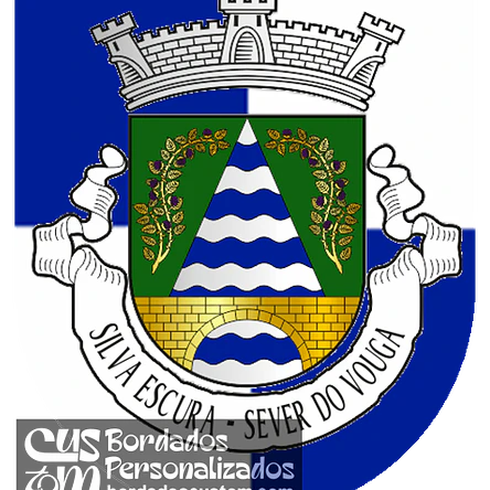 Emblema Bordado Antiga Freguesia de Silva Escura (Sever do Vouga, Aveiro) 1