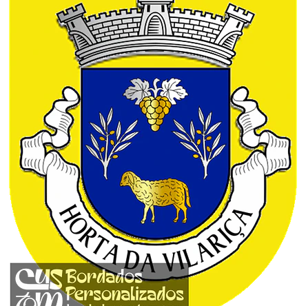 Emblema Bordado Freguesia de Horta da Vilariça (Torre de Moncorvo, Bragança) 1