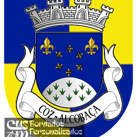 Emblema Bordado Antiga Freguesia de Coz (Alcobaça, Leiria) 1