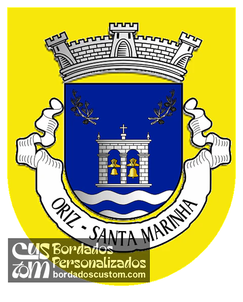 Emblema Bordado Antiga Freguesia de Oriz (Santa Marinha) (Vila Verde, Braga)